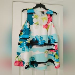 🪷NWOT Worthington Woman's Plus Size Sleeveless Fancy Blouse🪷